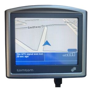 TomTom ONE GPS Navigation System with Case Cable Tested Working‎ Model N14644